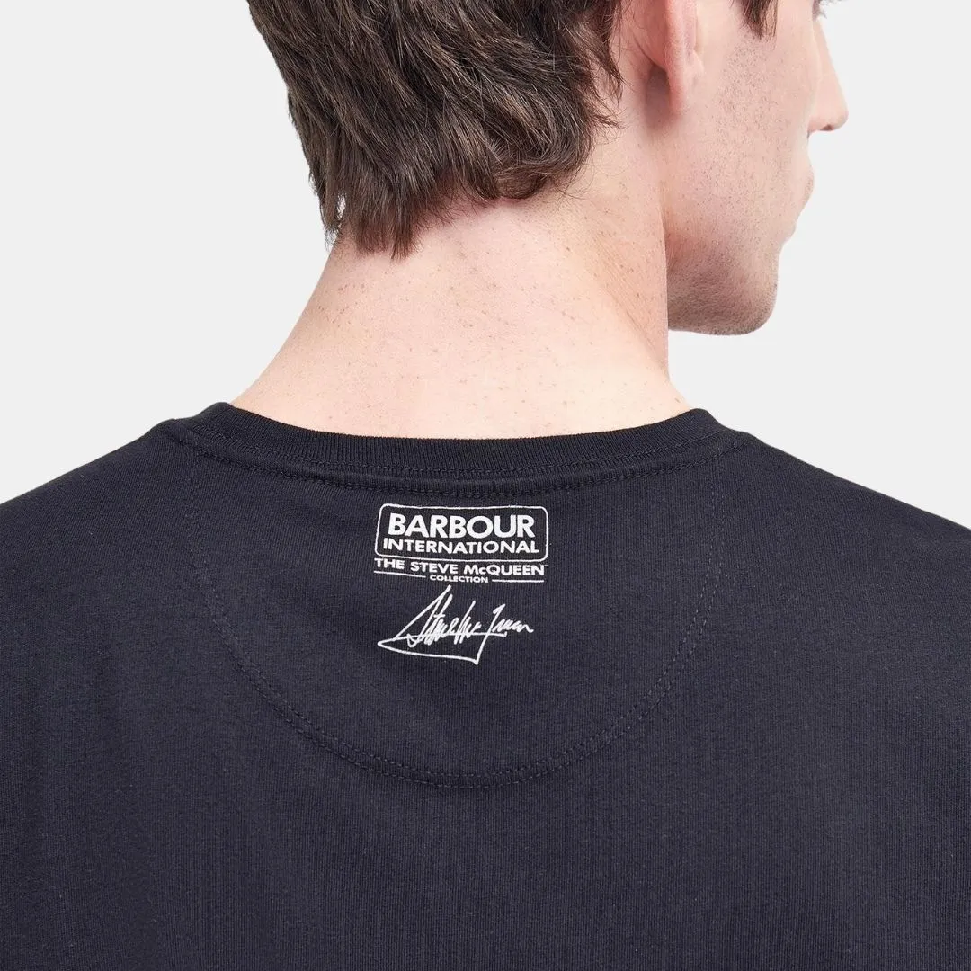 Barbour International Strike T-Shirt Black