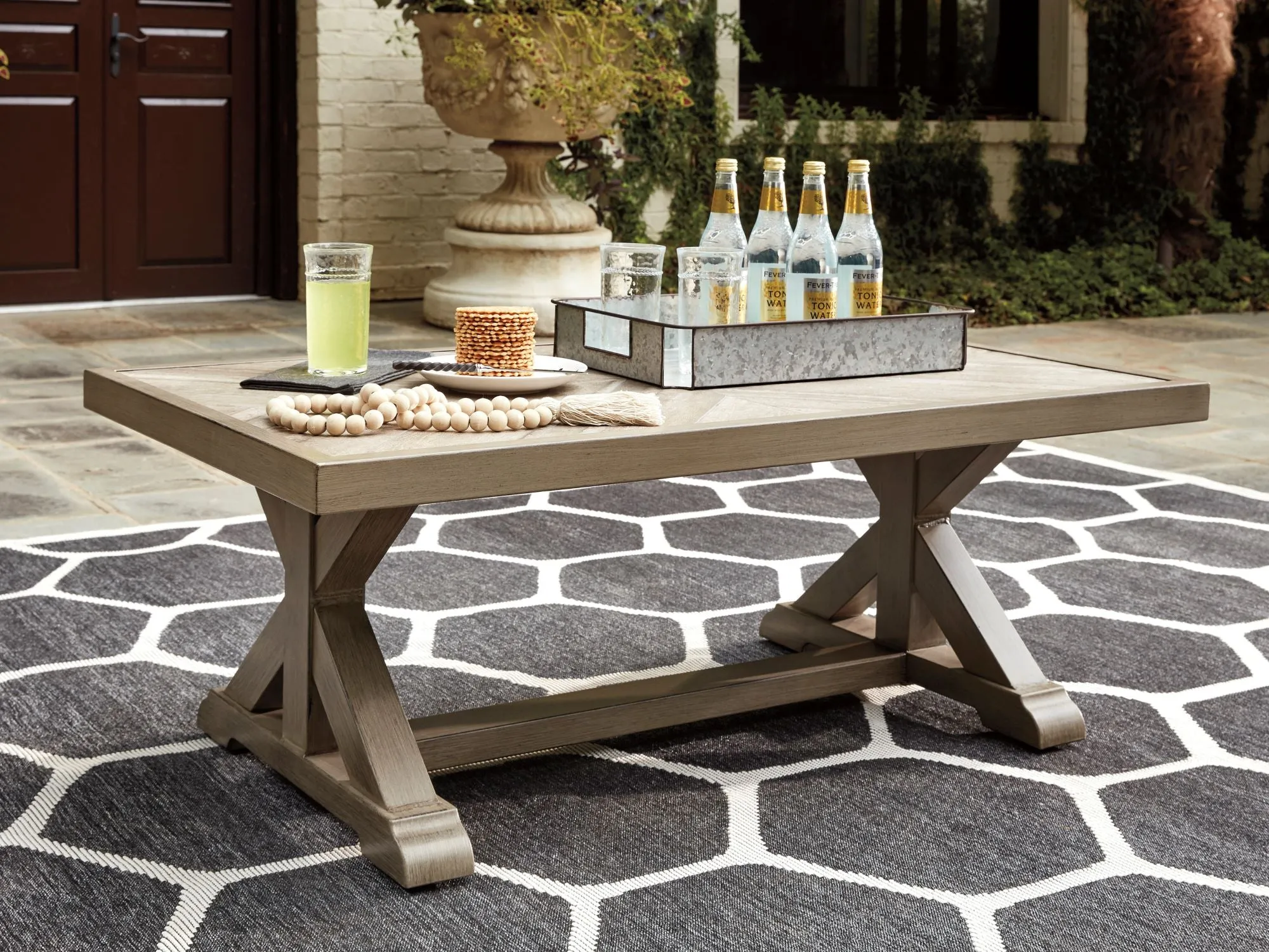 Beachcroft - Outdoor Coffee Table - Brown