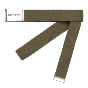 Carhartt WIP Clip Belt Chrome Highland