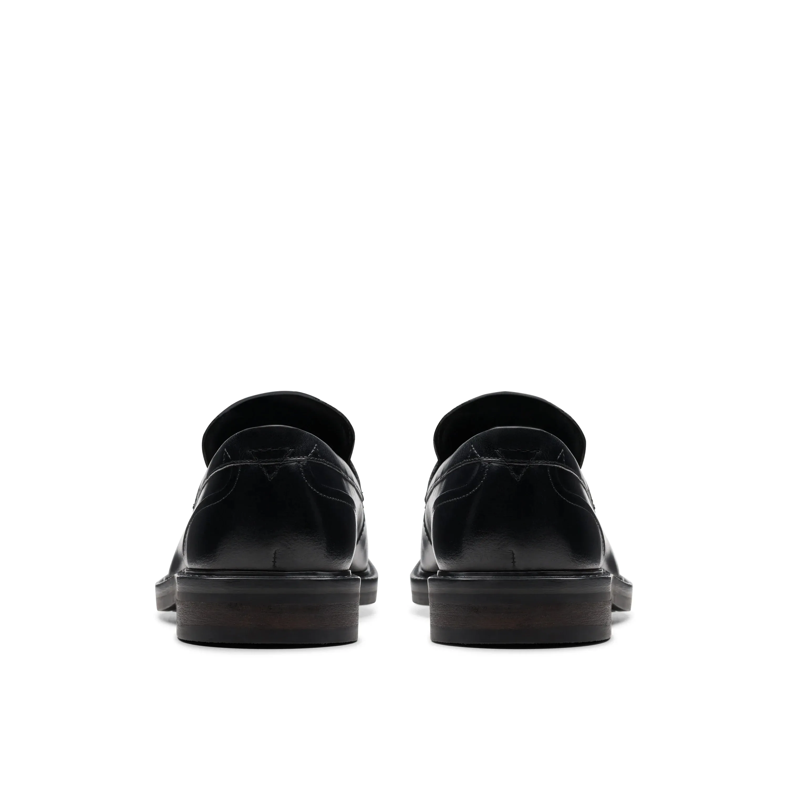 CLARKS | MOCASINES HOMBRE | ALDWIN STEP BLACK LEATHER | NEGRO