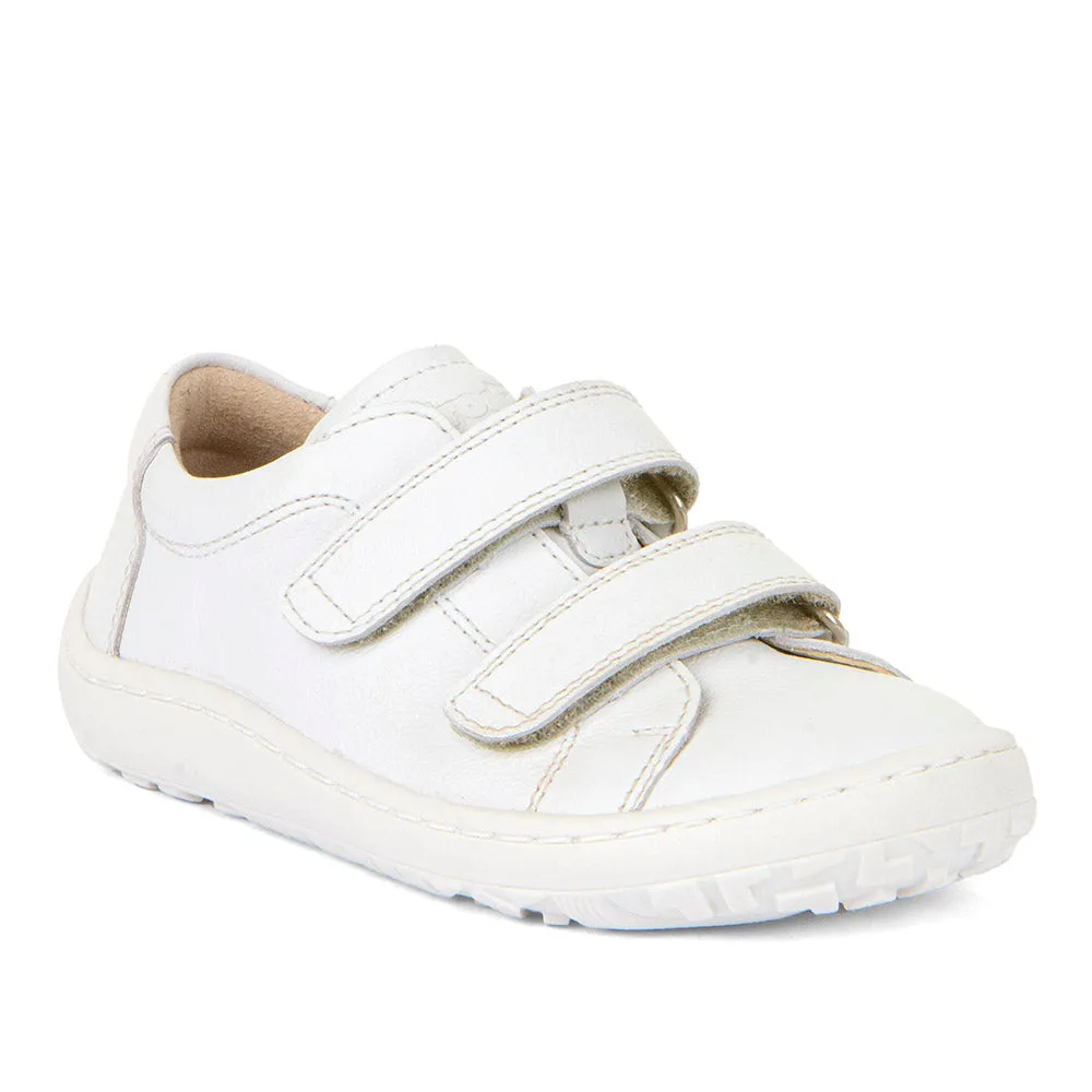 Froddo Barefoot Cuir Velcros White