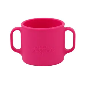 Green Sprouts Learning Cup Made From Silicone Pink