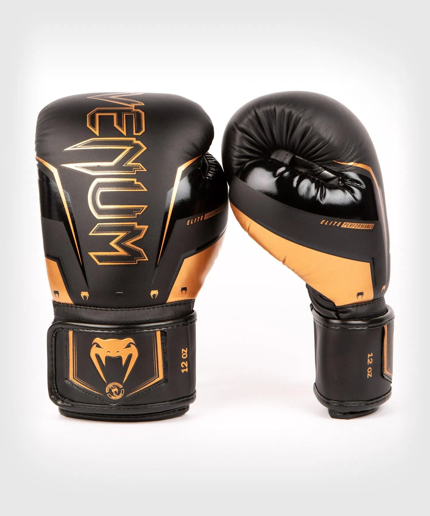 Guantes de boxeo Venum Elite Evo - Negro/Bronce