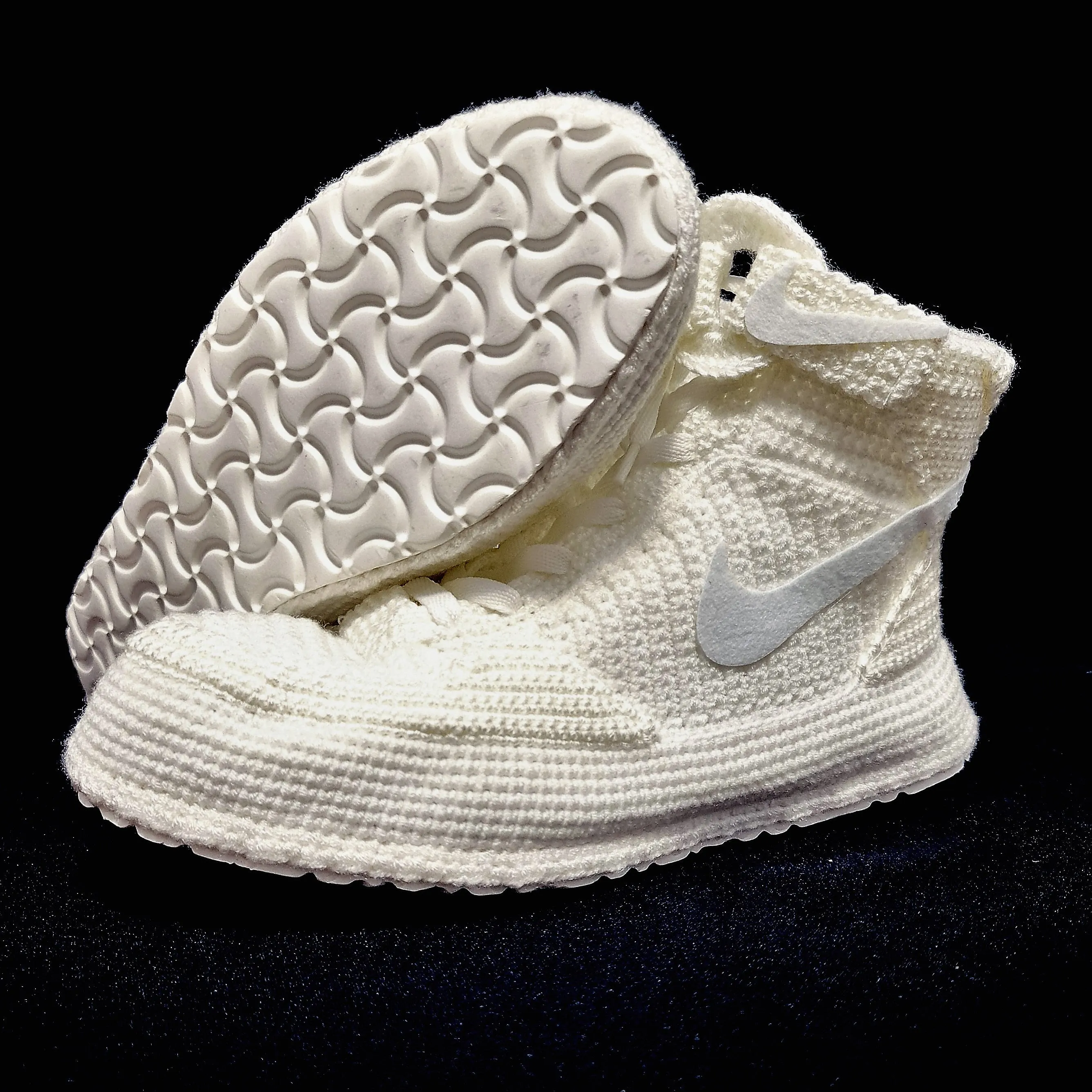 Jordan Force Sneakers Plush Slippers Custom Basketball Shoes Cute Warm All White Booties