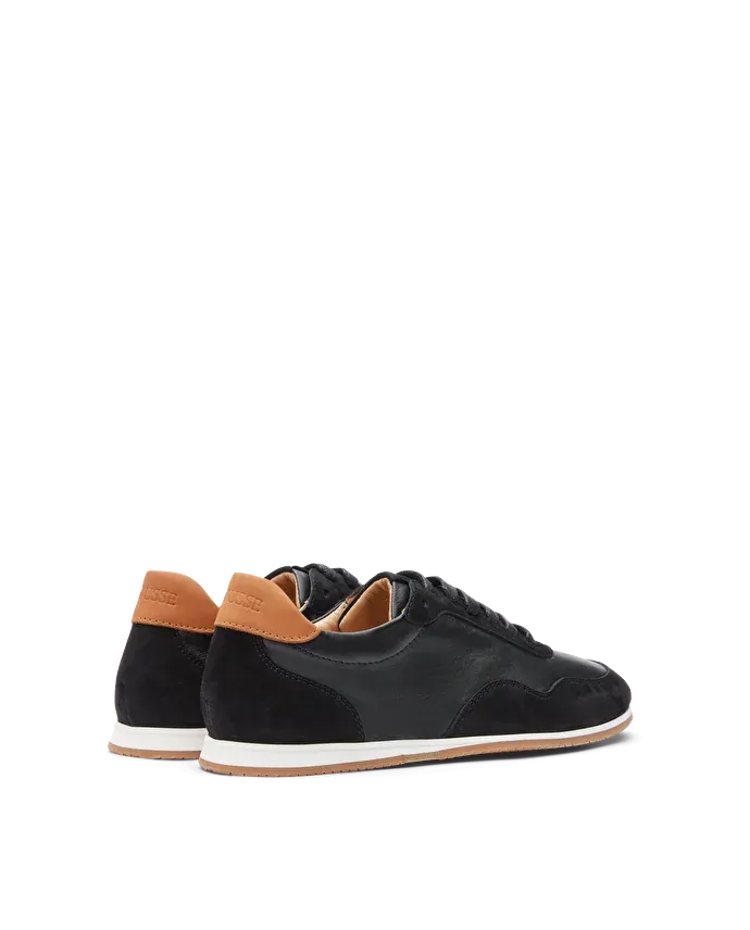 LOTTUSSE | SNEAKERS DE VESTIR MUJER | SNEAKERS MANCOR | NEGRO