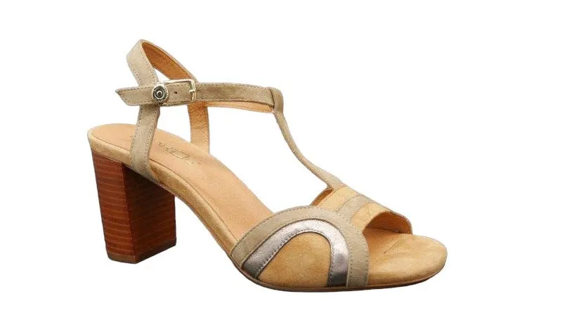 MAROLI 7833 camel taupe Sandales / Nu Pieds adulte