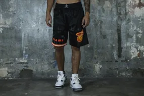 Mitchell & Ness x Nicky Jam Miami Heat Swingman Shorts