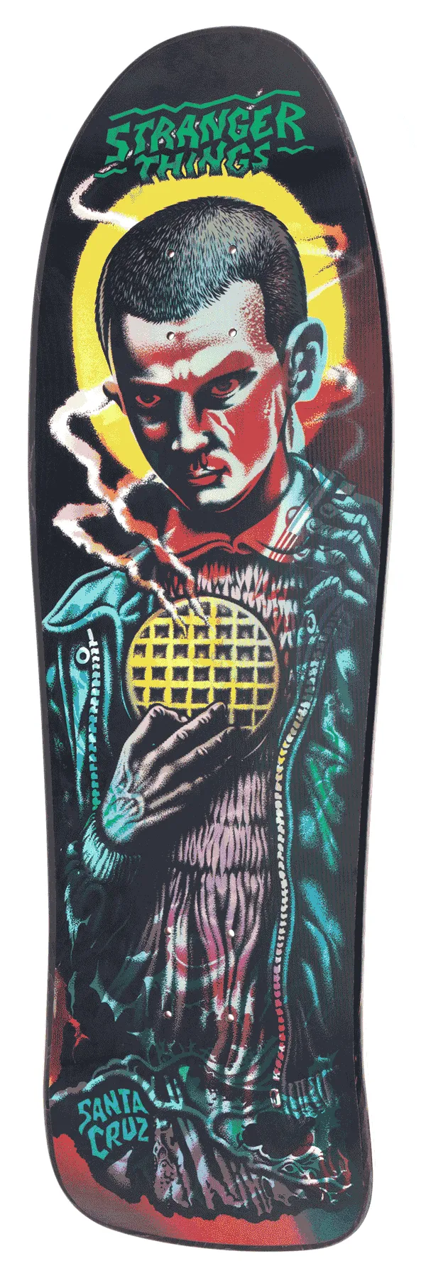 Santa Cruz Stranger Things Kendall Eleven 9.75 Skateboard Deck- Tabla