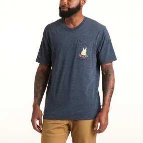 Select Pocket T - Howler Coyote: Navy Heather