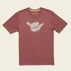 Select T - Fish Shaka: Burgandy Heather