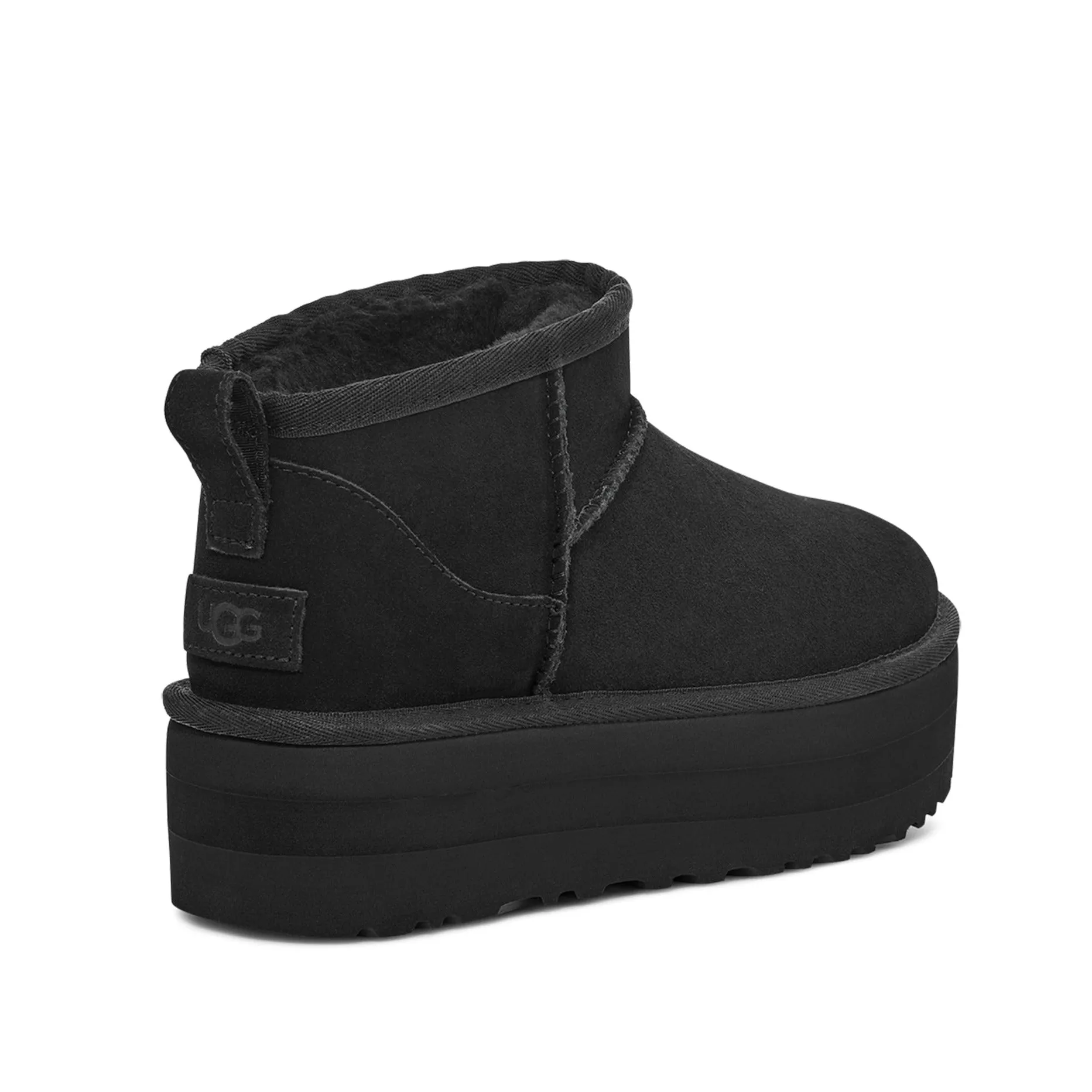 UGG | BOTINES MUJER | CLASSIC ULTRA MINI PLATFORM | NEGRO