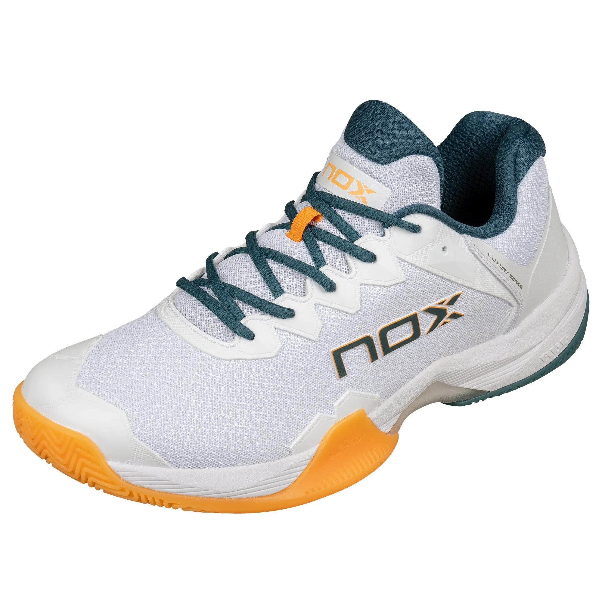 Zapatillas de pádel Nox ML10 HEXA Blanco/Albaricoque