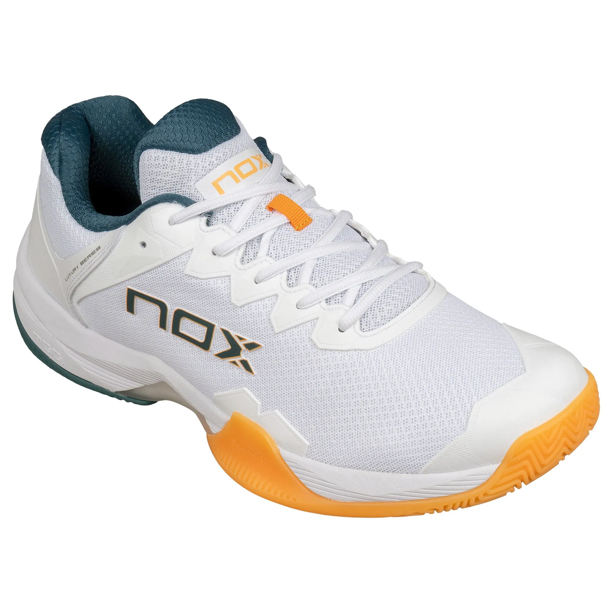 Zapatillas de pádel Nox ML10 HEXA Blanco/Albaricoque